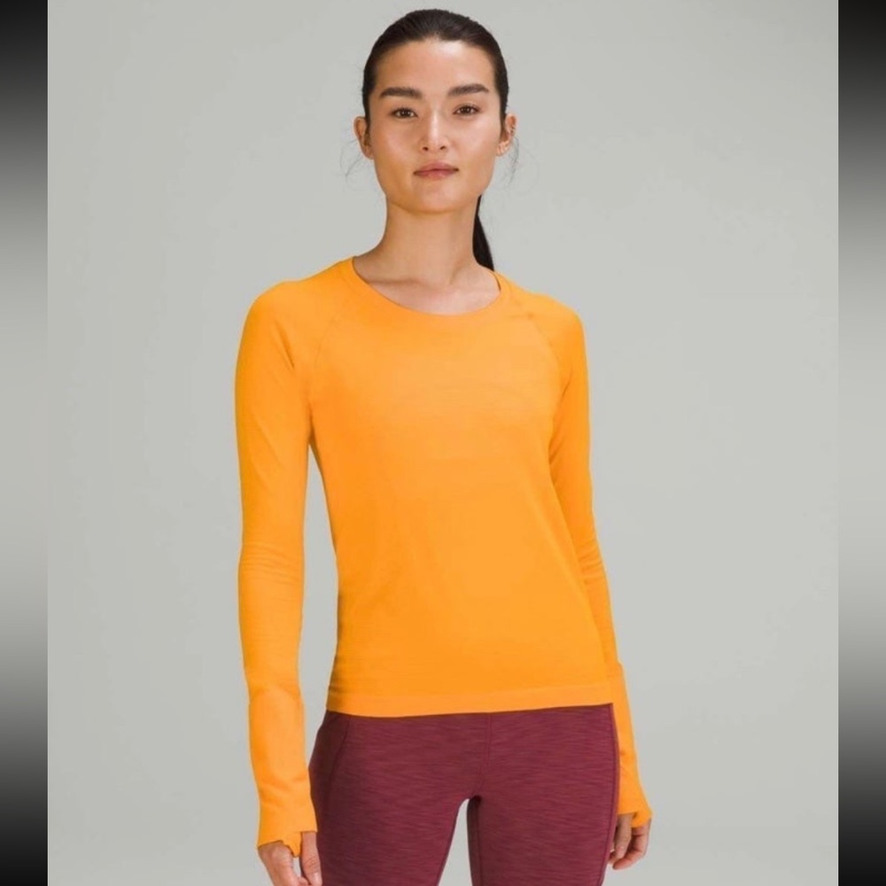 Lululemon swiftly tech long sleeve size 8 race length